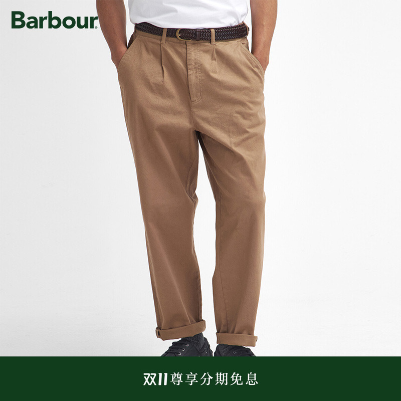 Barbour Wash Stretch Twill Relax男士长裤