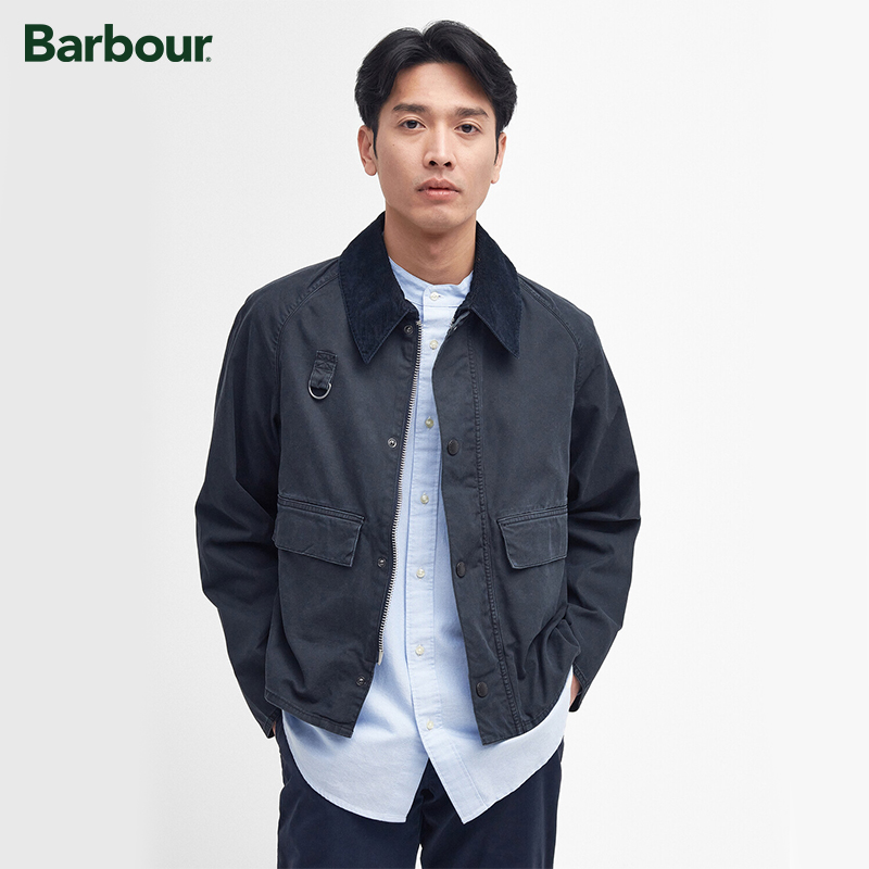 Barbour SL Spey男女同款修身无蜡夹克