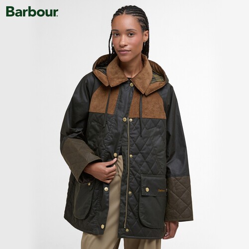 Barbour女士油蜡夹克外套