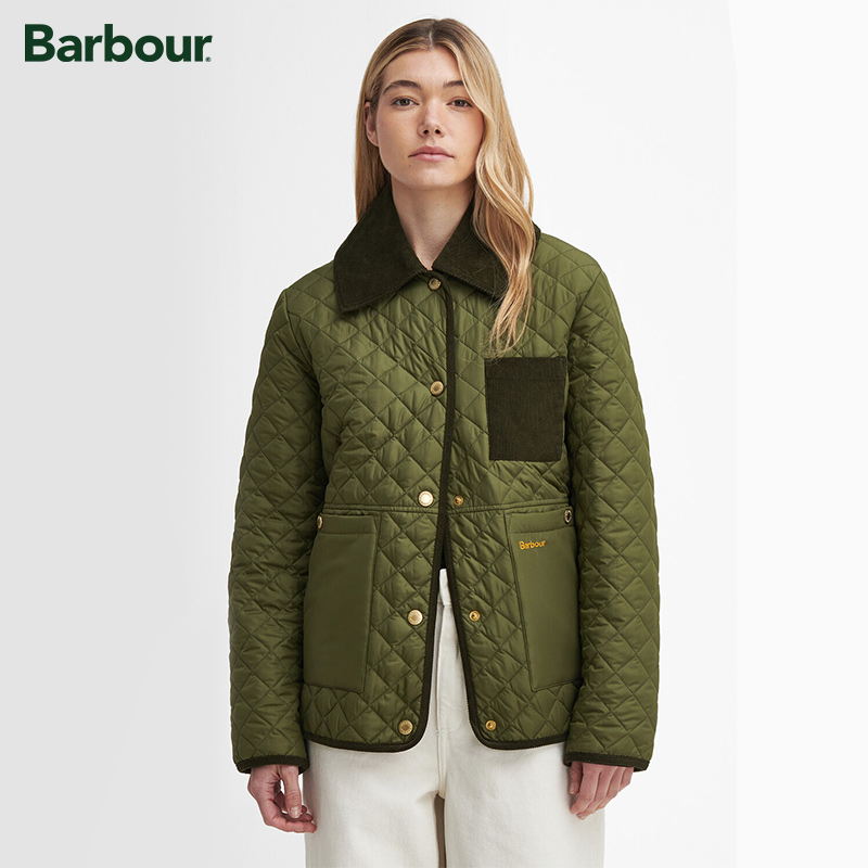 Barbour Fleur女士绗缝夹克