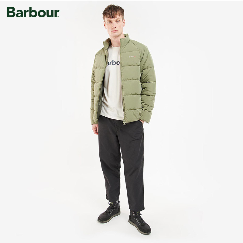 Barbour Land Weir Baffle男士冬季加厚保暖防风绗缝夹克外套棉服 男装 棉衣 原图主图