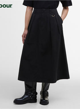 Barbour Phoebe Midi 女士中长款半身裙