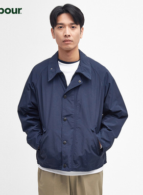 Barbour OS Transport男女同款宽松防雨夹克