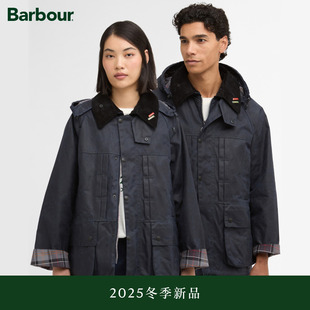 Bedale男女同款 Barbour s联名OS Levi 油蜡夹克