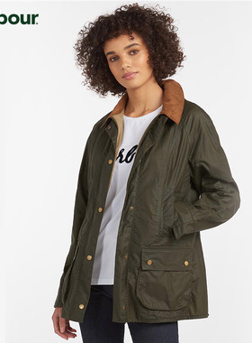 Barbour Lightweight Beadnell女士修身轻薄油蜡夹克