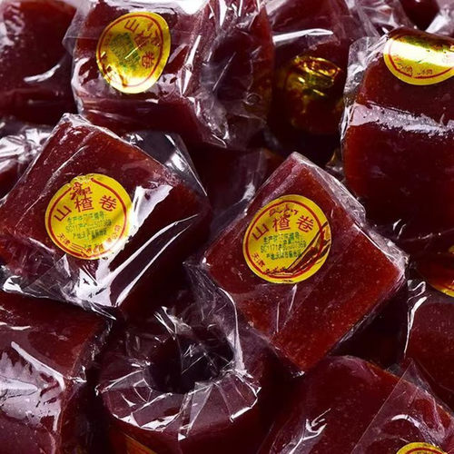 山楂卷果丹皮小包装散装山楂果铺