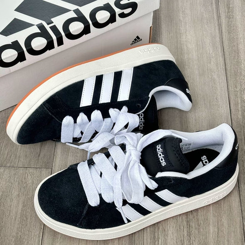 adidas GRAND COURT BASE00s网球休闲板鞋男女轻运动低帮百搭板鞋