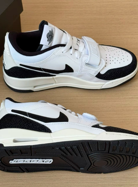 Jordan Legacy 312 Low AJ312 篮球鞋 女款 白黑 FQ7827-110