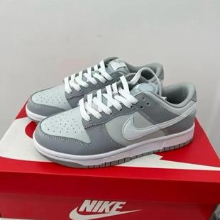 DH9765 Low灰白色GS潮流复古运动休闲低帮板鞋 001 Dunk Nike