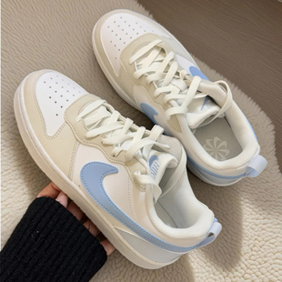 Nike Court Borough Low 2复古休闲低帮板鞋女款白蓝IB4701-141