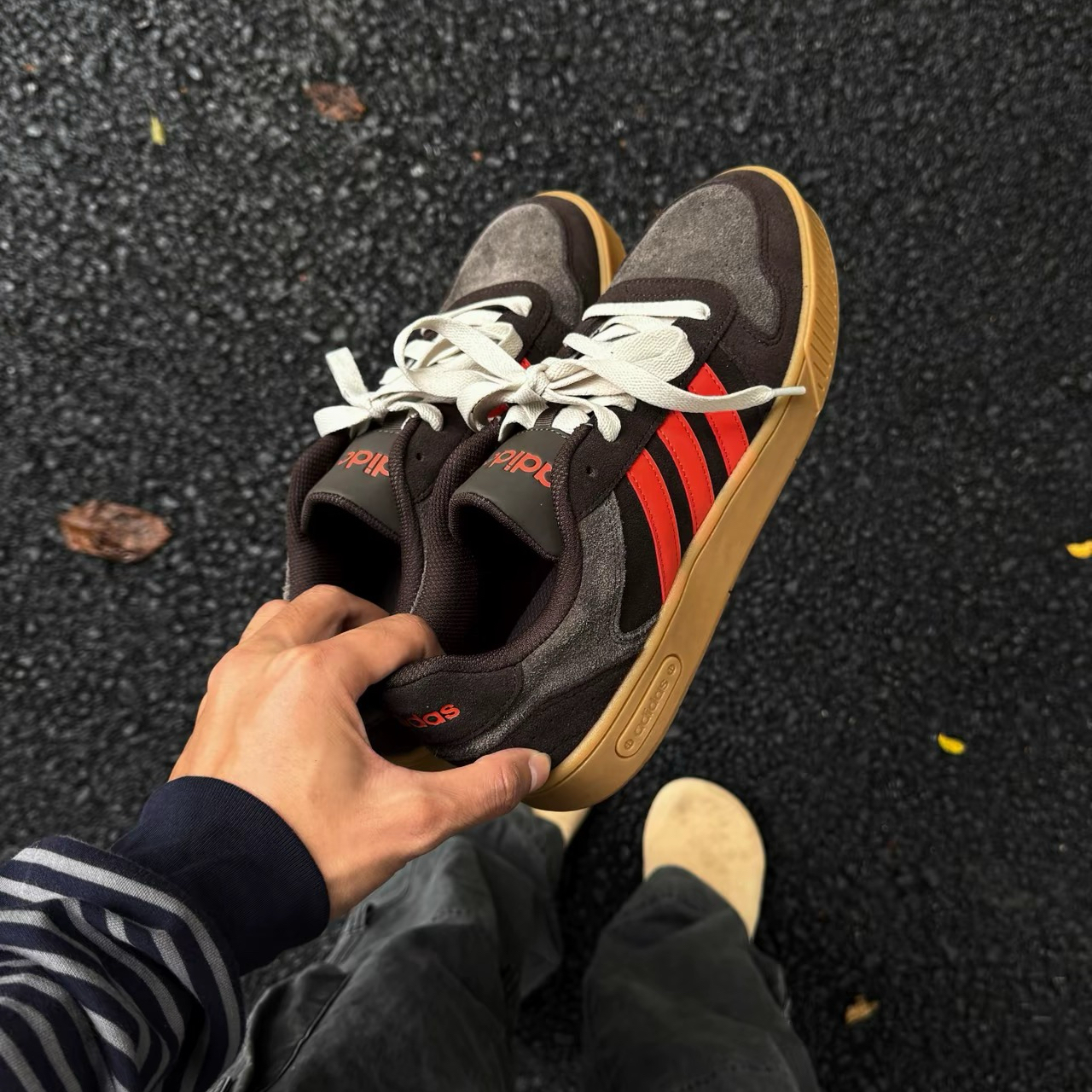 adidas D-PadClassic Basketball舒适百搭防滑耐磨低帮板鞋JP8234