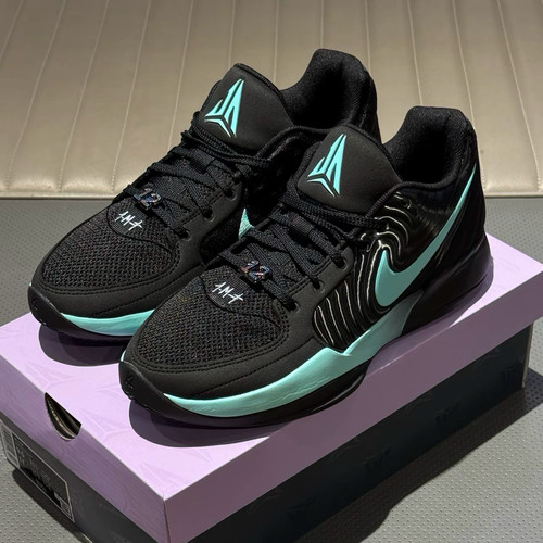 Nike Ja 2 EP 舒适耐用 防滑耐磨 低帮 篮球鞋男款黑色FD7327-003