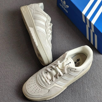 Adidas originals Courtic 男女 防滑耐磨 低帮生活休闲鞋 GX4367