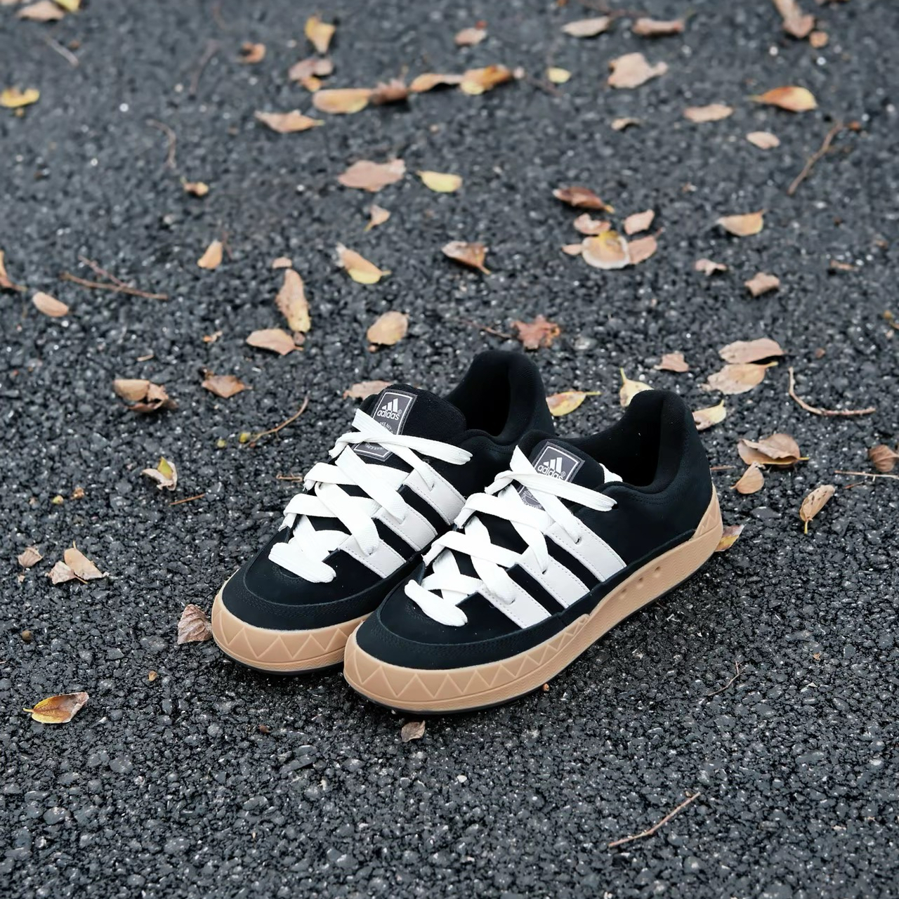 adidas ADIMATIC 潮流经典时尚简约 防滑耐磨板鞋 男女同款KI8879