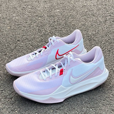 耐克Nike Precision 6精密6男子低帮防滑实战篮球鞋DD9535-100