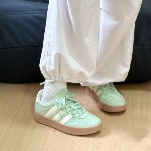adidas BARREDA T头鞋 舒适百搭 低帮 德训鞋 男女同款 KH7001