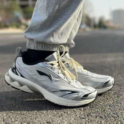 LiNing李宁扶摇2.0 V2 双重缓震稳定支撑减震防滑跑步鞋ARXV001-5