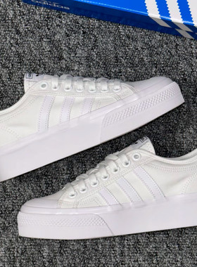 Adidas NIZZA PLATFORM W 女子运动休闲鞋 FV5321 FX9188 FV5322