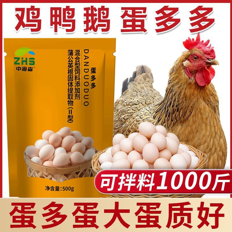 鸡鸭鹅禽用产下蛋灵增蛋