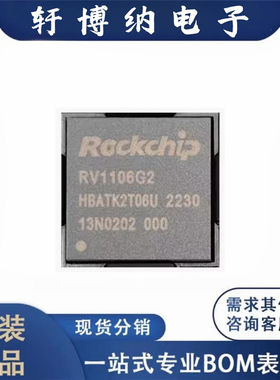 全新原装RV1106G2 QFN-128 高性能低功耗智能化视觉处理器SoC芯片