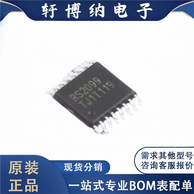 全新原装 电子元器件RS2099XTSS16 集成电路 封装TSSOP-16 芯片
