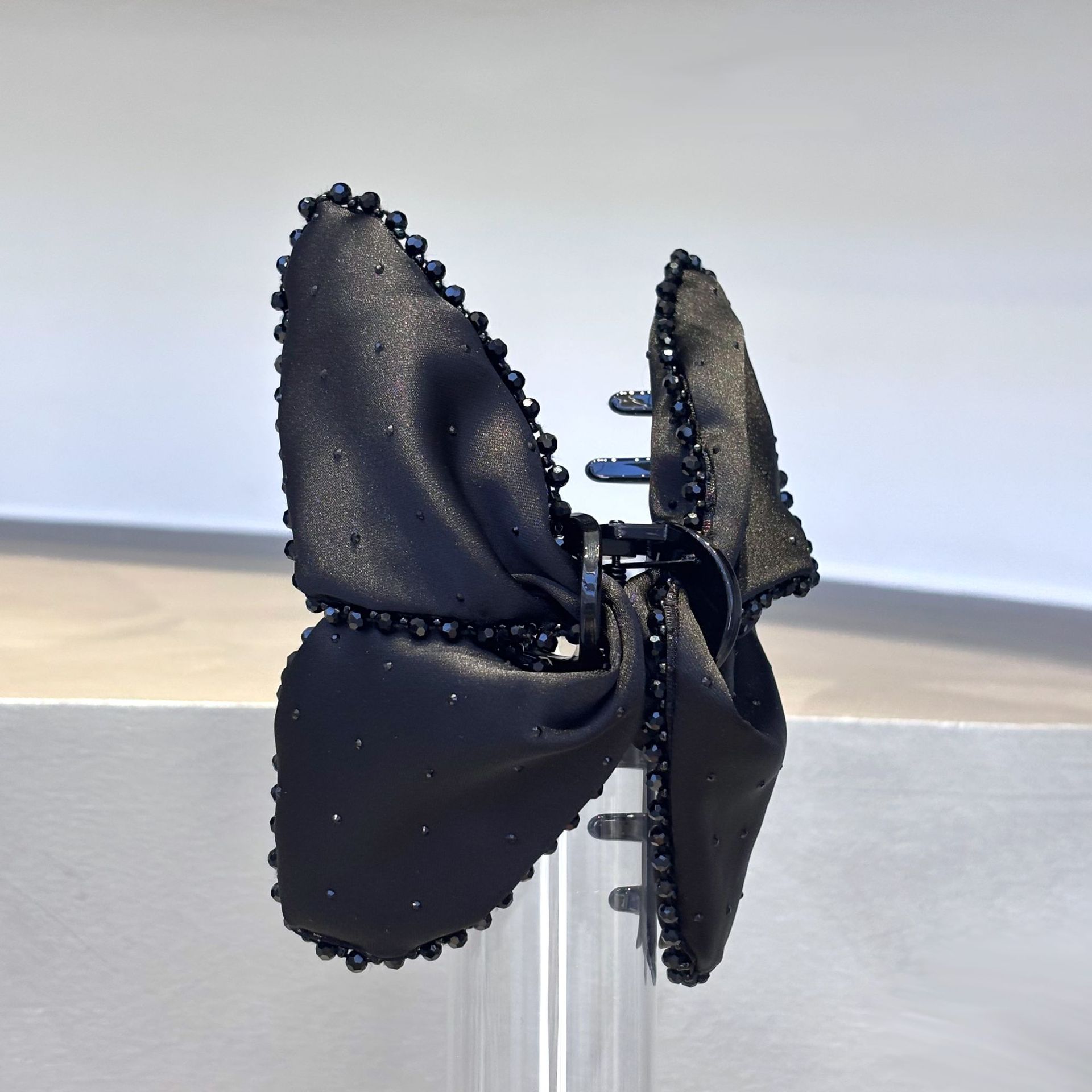 感后脑勺鲨鱼夹法式蝴蝶结抓夹女新款（路易斯秘境）气质百搭