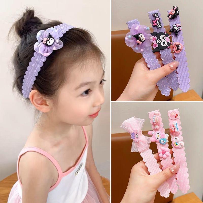女孩发帖碎发整理宝宝魔法贴发带三丽鸥碎发贴发箍头饰