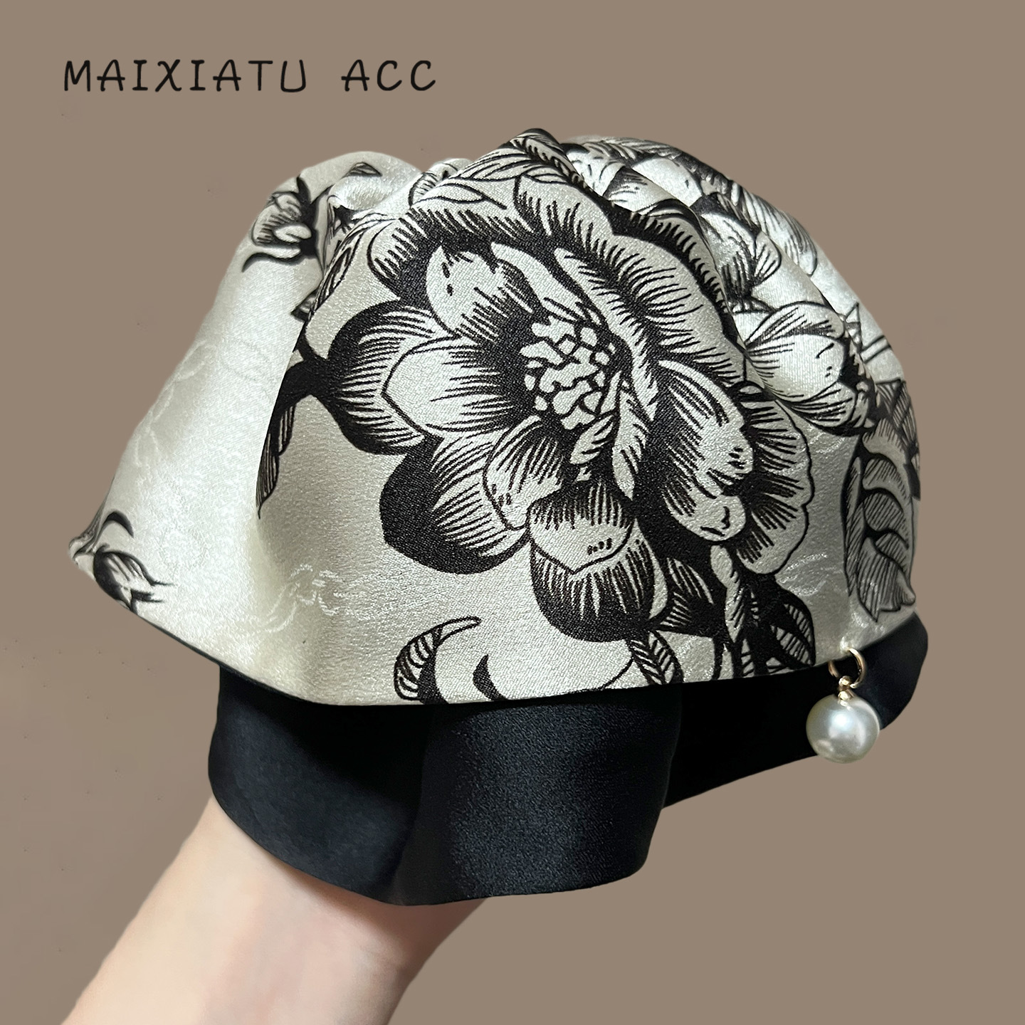 韩版重工裙摆抓夹女后脑勺半扎发鲨鱼夹感气质显发量发夹发卡