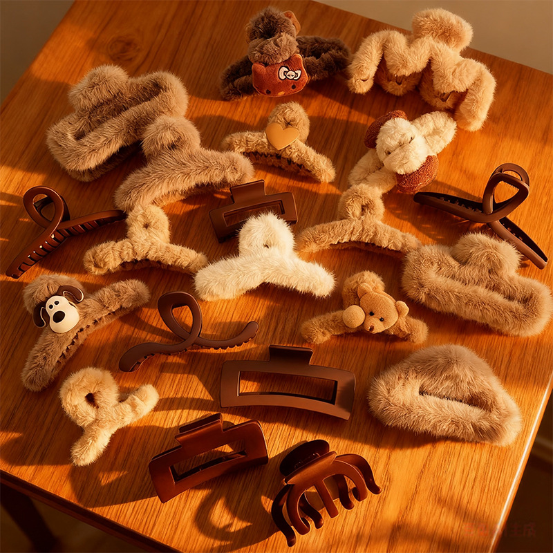 tktk发夹女后脑勺大号发量大头发抓夹感2025新款鲨鱼夹子头饰发抓