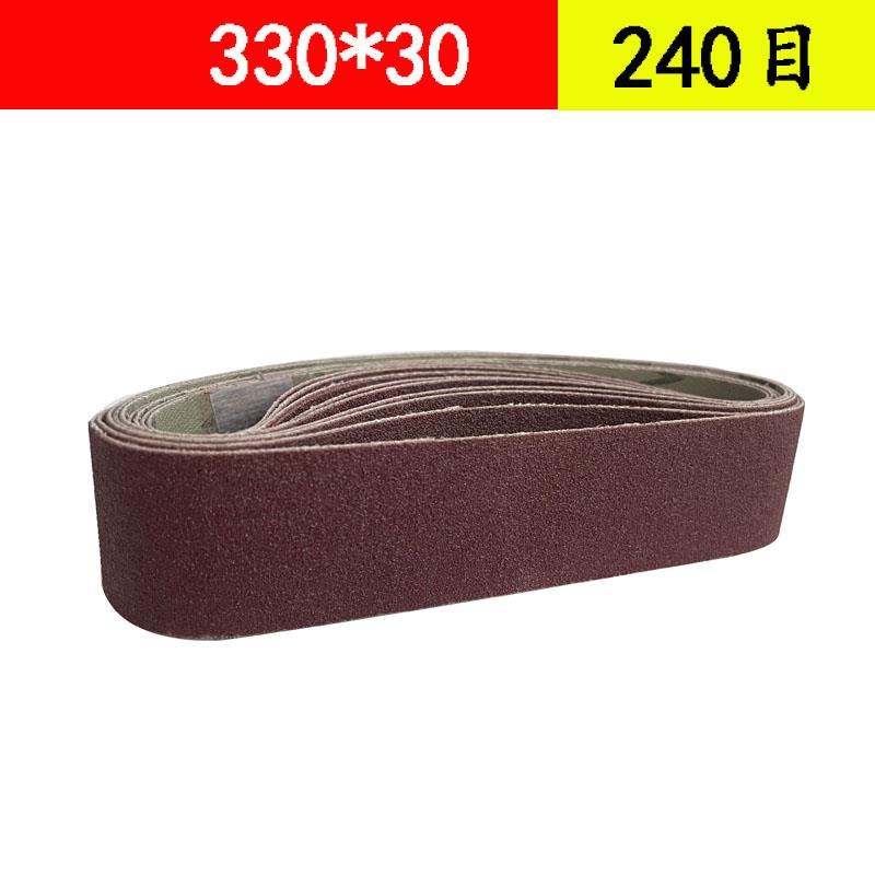 新款环形砂带机砂带330X30平接工业打磨抛光磨刀砂带条砂布带包邮
