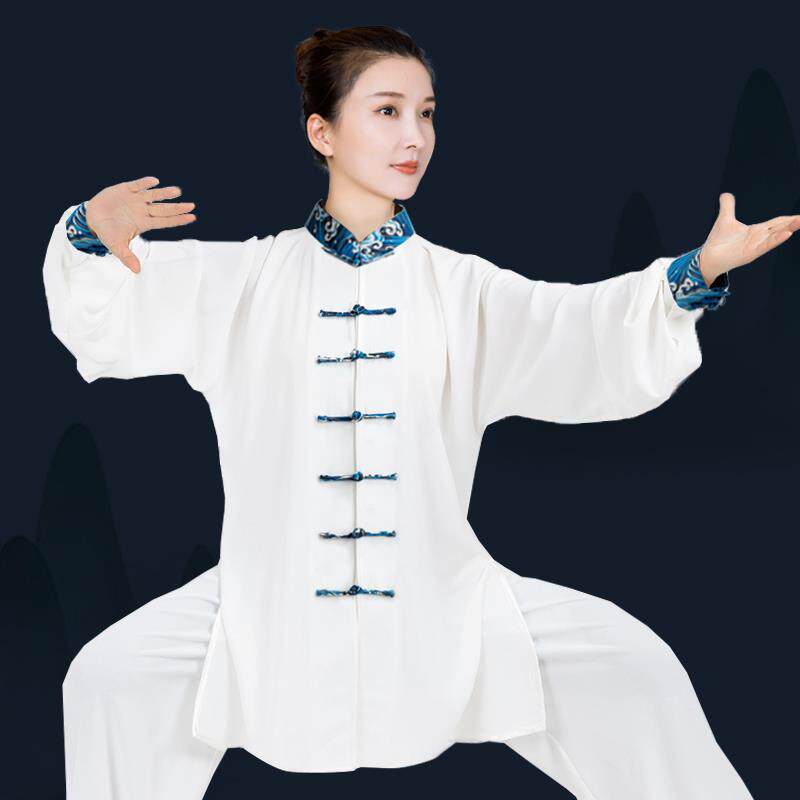 太极服女款新款2025棉麻图片