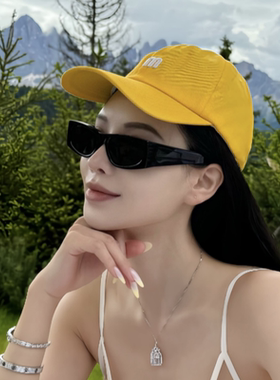 圣家辣妹潮牌墨镜女时尚防紫外线高质感显瘦素颜白色韩版太阳镜男