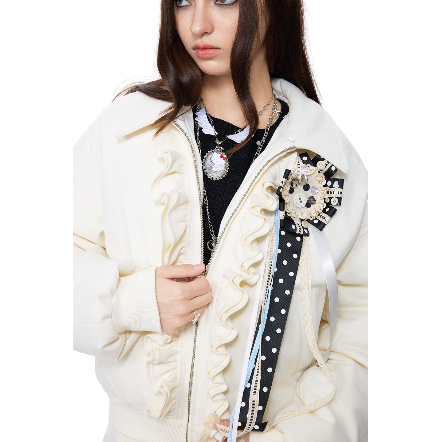 Invertebrate 手工系列 徽章胸花可当挂件 多种材质胸花百搭利器