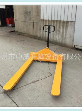 江苏1吨2吨吨5吨超长型油压托盘车 手液压LTH搬运车推手手压动地