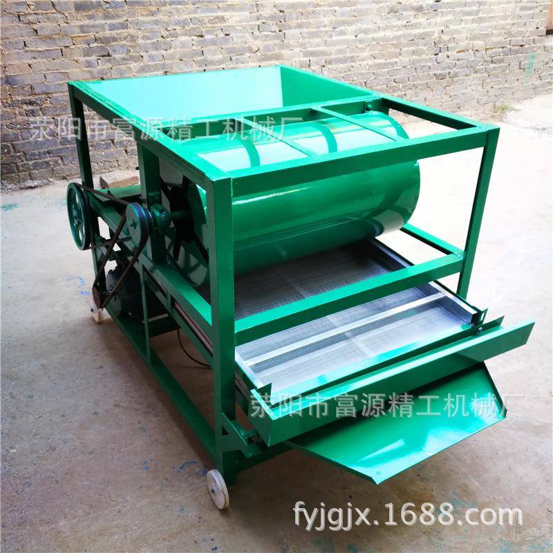 食处理杂质选机 大小豆 麦筛玉米zds-90多功能粮直线振动筛选机