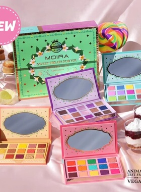 美国MOIRA SWEET甜点甜品系列马卡龙15色眼影盘1.7g*15