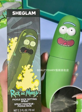 现货Sheglam瑞克和莫蒂联名Rick and morty定妆喷雾