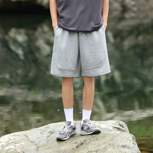 新款 中裤 重磅卫裤 男潮牌宽松百搭运动休闲篮球五分裤 短裤 VR97夏季