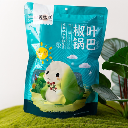 【美呔呔】椒叶手工锅巴酥脆可口回味留香，3袋包邮