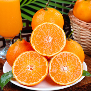 包邮 爱媛38号果冻橙新鲜橙子水果当季 四川柑橘蜜桔子手剥甜橙整箱