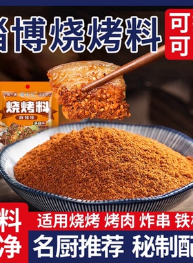 烧烤蘸料撒料烤肉调味料家用孜然粉椒盐辣椒粉干料淄博烧烤料商用