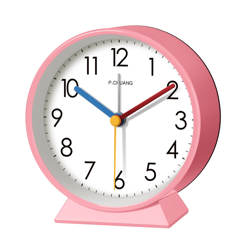 학생을위한 작은 알람 시계 모닝 유물 특수 금속 알람 시계 간단한 간단한 어린이 소년 소녀 2129