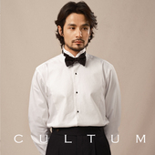 男商务绅士宴会礼服衬衣 CULTUM舒适亲肤免烫翼领衬衫 法式 翼领