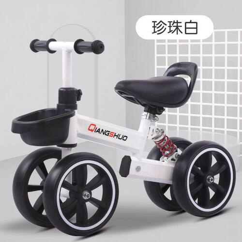 儿童平衡车8到12岁儿童平衡车四轮无脚踏可坐大人滑行车扭扭车3-6