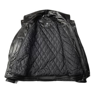 男士高级皮外套真皮皮衣真皮男摩托车头层牛皮中老年加棉宽松机车