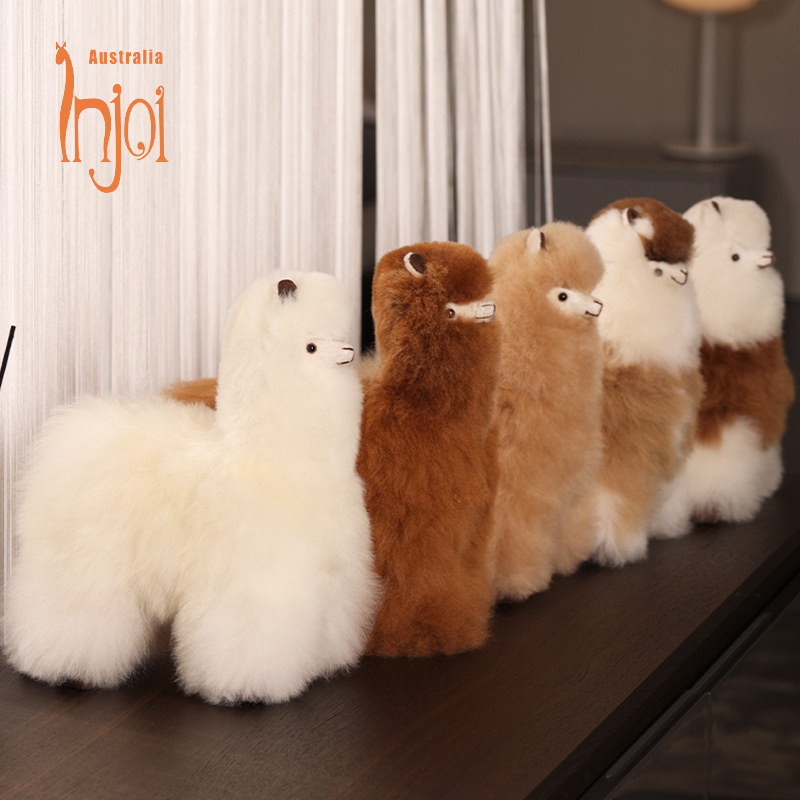 Injoi羊驼毛绒玩具神兽