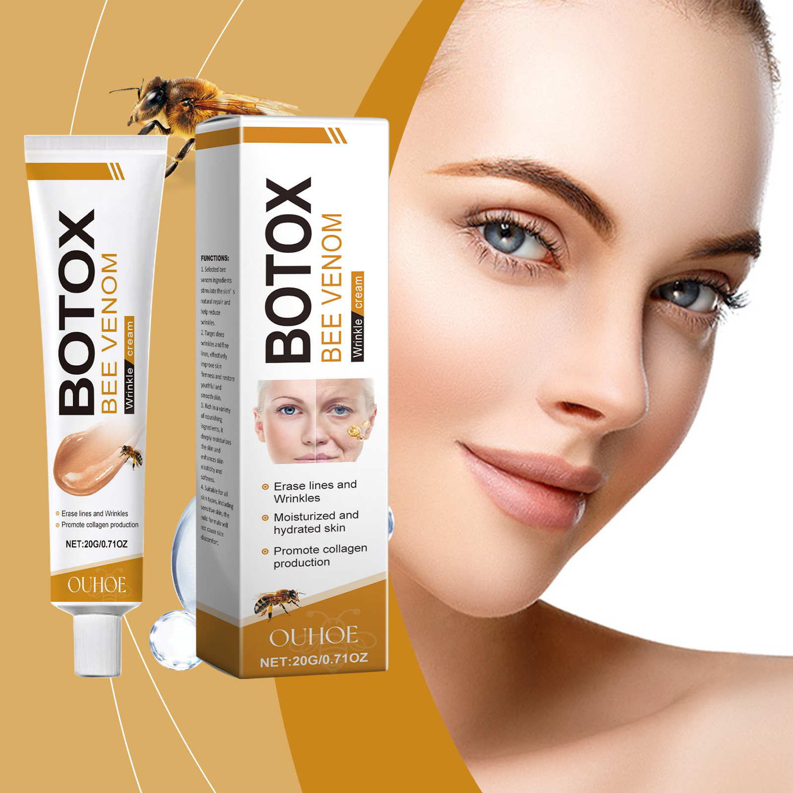 OUHOEBeeVenomFacialCareCream