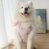 狗狗衣服夏季 金毛拉布拉多萨摩耶边牧中型大型犬大狗防晒背心 薄款