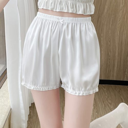 夏季薄款冰丝冰丝安全裤