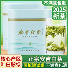 安吉白茶茶叶2025新茶正宗高山绿茶礼盒装送礼长辈官方正品旗舰店
